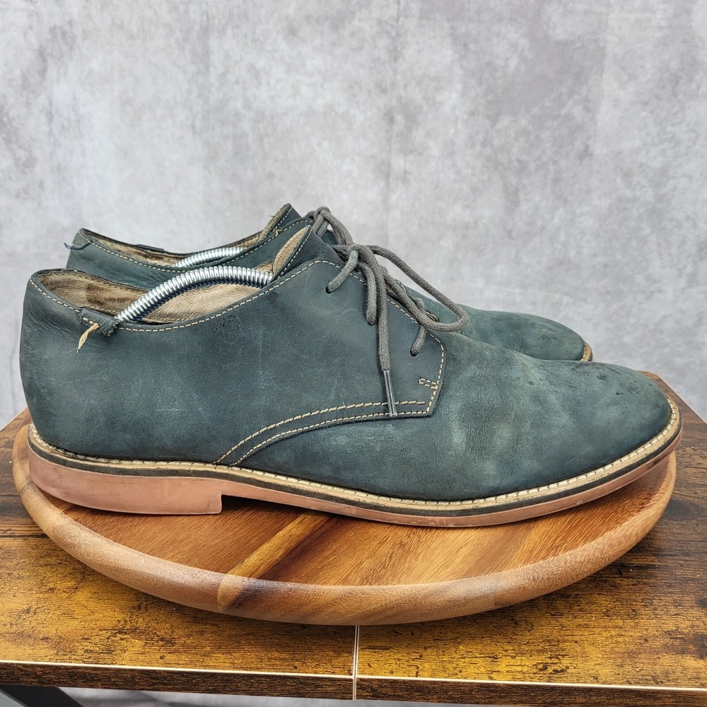 Mark Nason Oxford Shoes Mens 13 Blue Green Suede Lace Up Casual‎ Shoes 68221